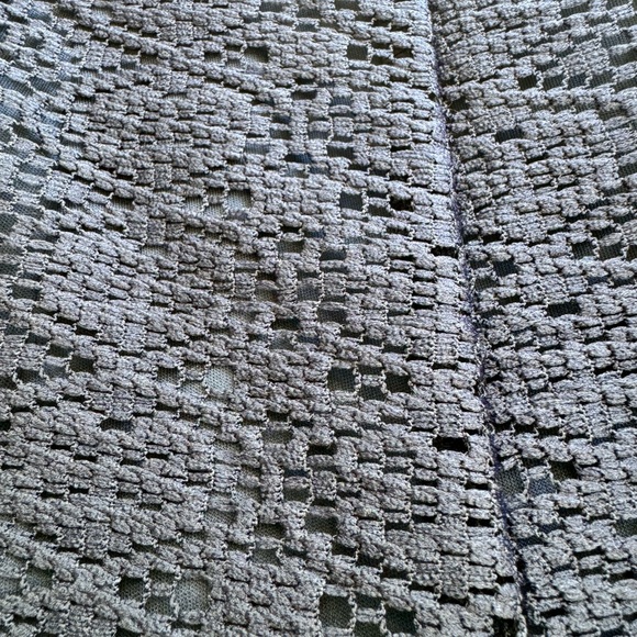 Zara Basic Blue Lace Skirt M - Picture 5 of 5